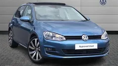 Blue Used 2017 VW Golf VII GT Hatchback | £13,590 (Fair price)