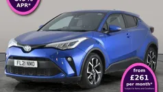 Blue Used 2021 Toyota C-HR Design SUV | £18,384 (Fair price)
