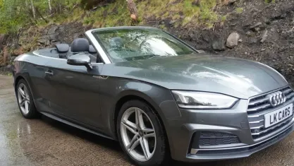 Używany Audi A5 Cabriolet S-Line 190 KM (139 kW) 2017 Szary Kabriolet