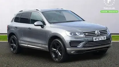 Used VW Touareg R-line Plus 262 HP (192 kW) 2017 Grey SUV