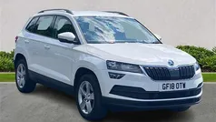 White Used 2018 Skoda Karoq SE SUV | £12,390 (Good price)