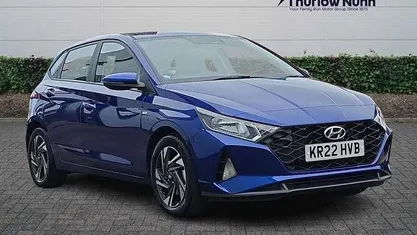 Used Hyundai i20 SE 101 HP (74 kW) 2022 Blue Hatchback