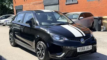 Used MG MG3 106 HP (77 kW) 2015 Black Hatchback