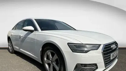 Used Audi A6 Sport 204 HP (150 kW) 2021 White Sedan