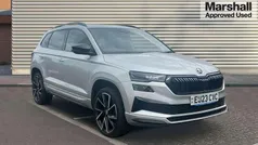 Silver Used 2023 Skoda Karoq SportLine SUV | £23,490 (Fair price)