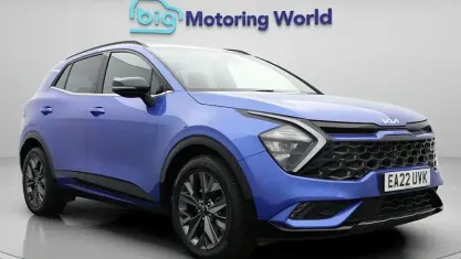 Used Kia Sportage GT-Line 230 HP (169 kW) 2022 Blue SUV