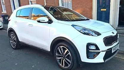 Gebraucht Kia Sportage Premium 177 PS (130 kW) 2019 Weiß SUV