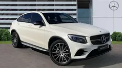 White Used 2016 Mercedes GLC250 AMG line Coupe | £20,517 (Fair price)