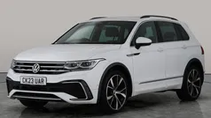 White Used 2023 VW Tiguan R-line SUV | £23,213 (Fair price)