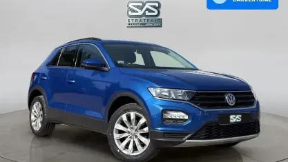 Usado VW T-Roc SE 116 CV (85 kW) 2020 Azul SUV