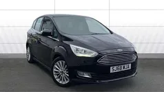 Black Used 2018 Ford C-MAX Titanium MPV | £8,270 (Fair price)