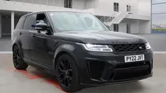 Black Used 2022 Land Rover Range Rover Sport SVR SUV | £46,495 (Good price)