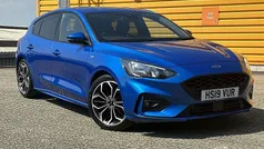 Blue Used 2019 Ford Focus ST-Line X Hatchback | £12,999 (Fair price)