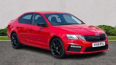 Red Used 2018 Skoda Octavia vRS Hatchback | £15,761 (Fair price)