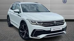 White Used 2023 VW Tiguan R-line SUV | £28,399 (Fair price)