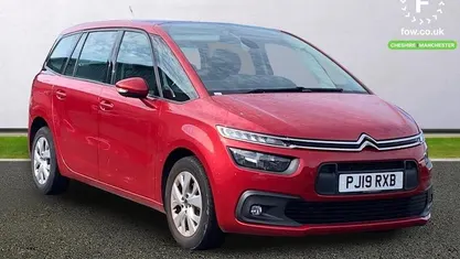 Second-hand Citroën C4 SpaceTourer PureTech 131 CP (96 kW) 2019 Roșu Monovolum