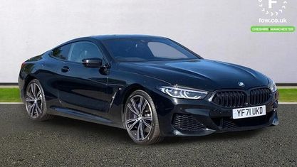Begagnad BMW 840 M Sport 333 HK (244 kW) 2021 Svart Sportkupé