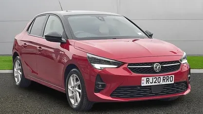 Used Vauxhall Corsa SRi 101 HP (74 kW) 2020 Red Hatchback