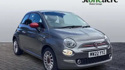 Used Fiat 500 Red 69 HP (50 kW) 2022 Grey Hatchback