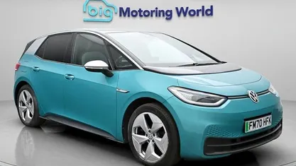Used VW ID.3 Pro Performance 150 kW (204 HP) 2020 Turquoise Hatchback