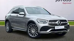 Silver Used 2021 Mercedes GLC300 AMG Line Premium SUV | £28,303 (Good price)