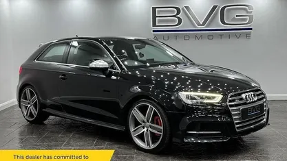 Black Used 2016 Audi S3 Sportback Design Hatchback | £14,994 (Fair price)