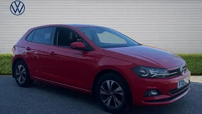 Usado VW Polo Match 95 HP (69 kW) 2021 Vermelho Citadino