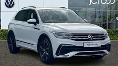 White Used 2023 VW Tiguan R-line SUV | £29,715 (Fair price)