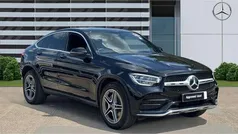 Black Used 2021 Mercedes GLC300e AMG line Coupe | £31,336 (Fair price)