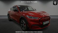Rapid red Used 2021 Ford Mustang Mach-E Extended Range SUV | £25,700 (Fair price)