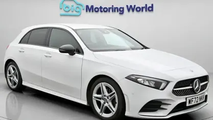 Used Mercedes A180 Executive 136 HP (100 kW) 2022 White Hatchback