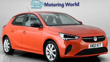 Used Vauxhall Corsa S 101 HP (74 kW) 2021 Orange Hatchback