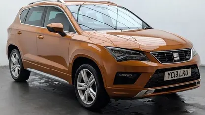 Orange Used 2018 Seat Ateca 4Drive SUV | £12,850 (Good price)