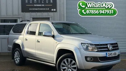 Silver Used 2015 VW Amarok Highline Pickup | £13,995 (Fair price)