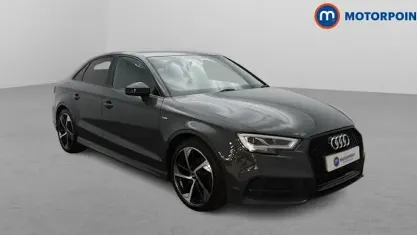Used Audi A3 Black Edition 150 HP (110 kW) 2018 Grey Sedan