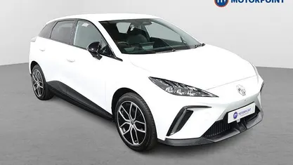 Used MG MG4 EV Trophy 319 kW (435 HP) 2024 White Hatchback