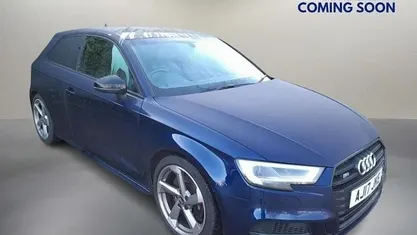 Blue Used 2017 Audi S3 Sportback Black Edition Hatchback | £19,350 (Fair price)
