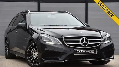 Black Used 2013 Mercedes E350 AMG Estate | £6,395 (Expensive)