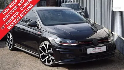 Used VW Polo GTI 207 HP (152 kW) 2021 Black Hatchback