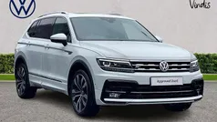 White Used 2020 VW Tiguan Allspace R-line SUV | £29,641 (Fair price)