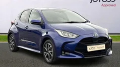 Blue Used 2021 Toyota Yaris Hybrid Design Hatchback | £13,500 (Fair price)