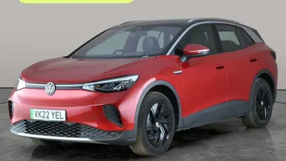 Usado VW ID.4 Pure 125 kW (170 CV) 2021 Rojo SUV
