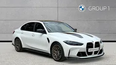 Frozen solid white Used 2024 BMW M3 Comfort Edition Sedan | £93,595 (Fair price)