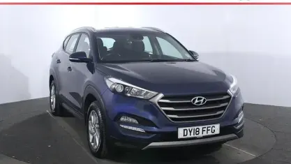 Second-hand Hyundai Tucson SE 136 CP (100 kW) 2018 Albastru SUV