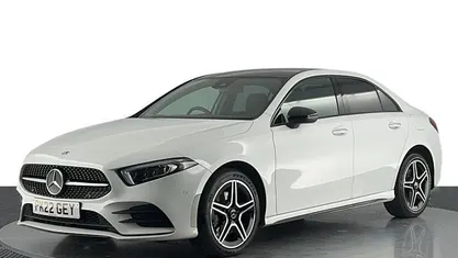 Used Mercedes A250 AMG Line Premium Plus 218 HP (160 kW) 2022 White Sedan