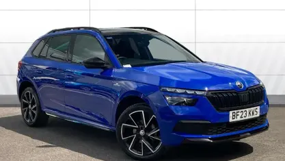 Used Skoda Kamiq Monte Carlo 110 HP (80 kW) 2023 Blue SUV