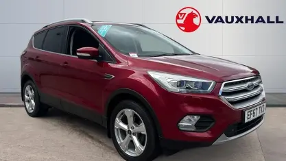 Used Ford Kuga ST-Line X 150 HP (110 kW) 2018 Red SUV