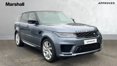 Blue Used 2020 Land Rover Range Rover Sport HSE Dynamic SUV | £30,175 (Fair price)