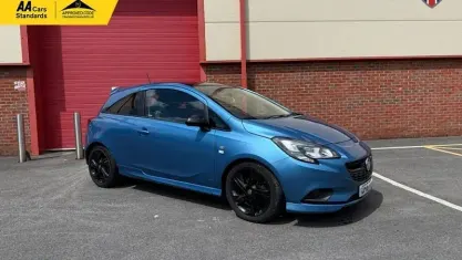 Used Vauxhall Corsa Edition 75 HP (55 kW) 2016 Blue Hatchback