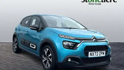 Used Citroën C3 PureTech 108 HP (79 kW) 2022 Blue Hatchback